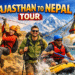 Historic Rajasthan forts and Nepal scenic valleys travel tour image