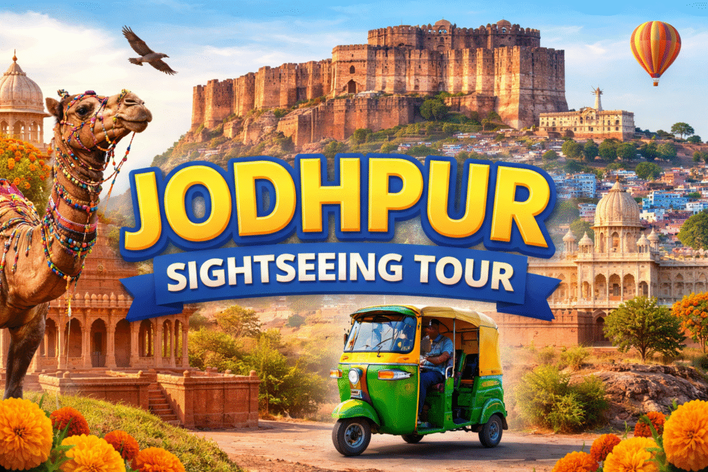 Jodhpur tour itinerary showcasing top attractions, local food, and rich culture
