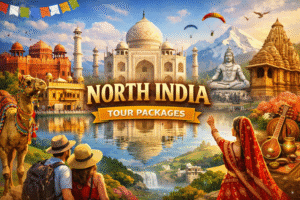 North India travel guide showcasing famous destinations and culture