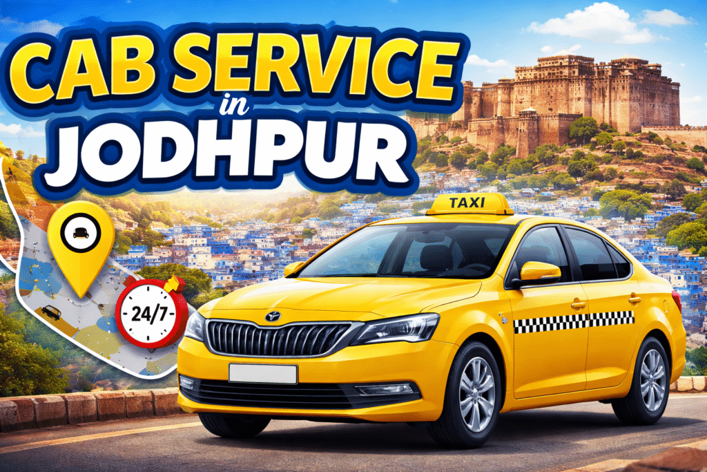 Book safe and quick rides for local and outstation Jodhpur trips