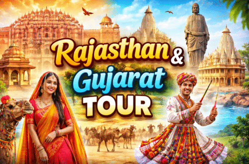 Rajasthan and Gujarat tour featuring palaces temples desert and beaches