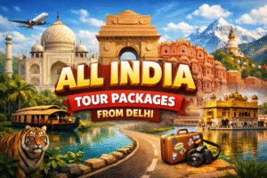 India tour travel guide showing culture, food, and top attractions