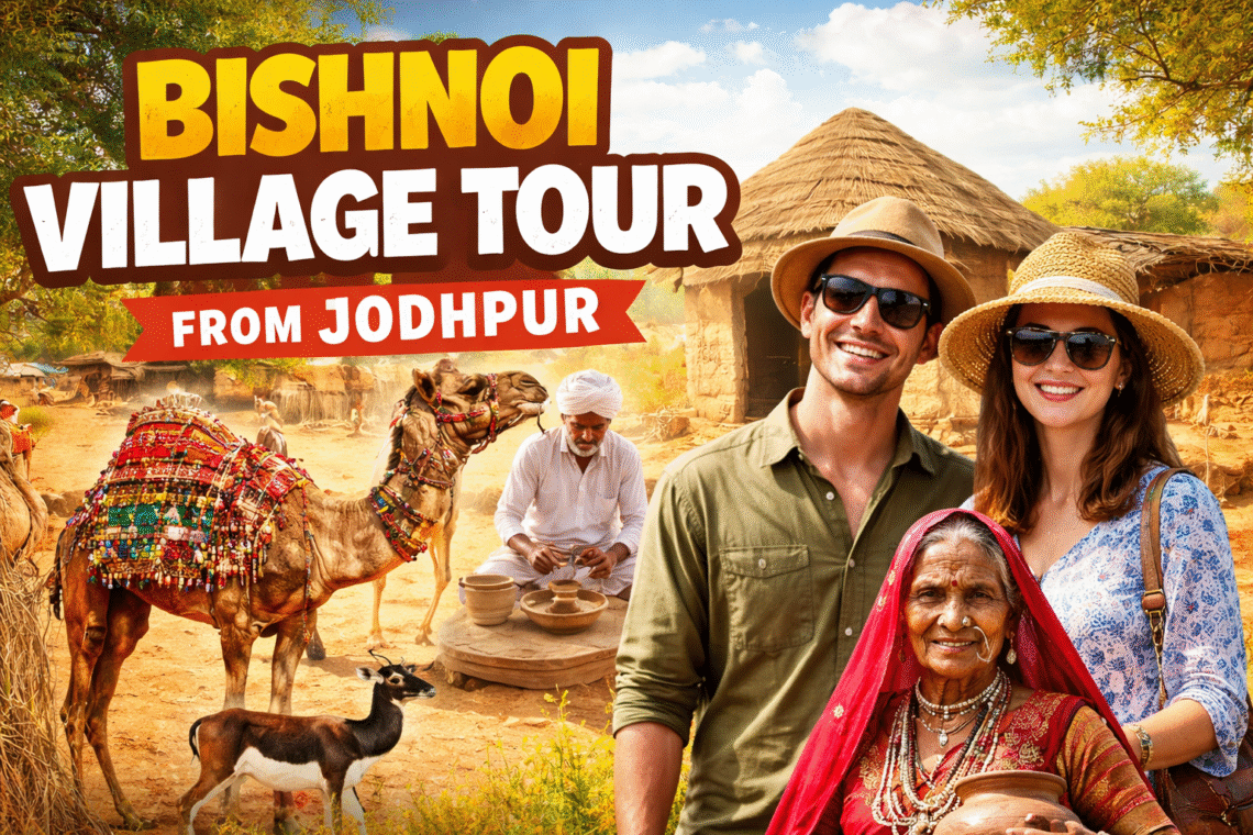 Enjoy a cultural escape to traditional villages outside Jodhpur city