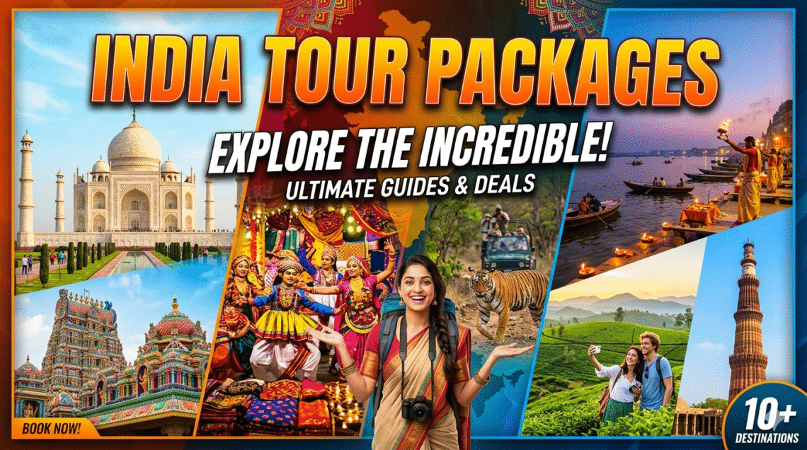 Easy travel planning with customized India tour packages and destinations