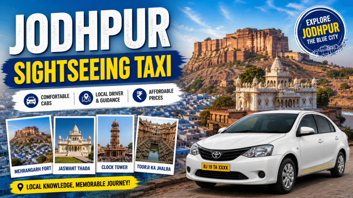 Hire Jodhpur Sightseeing Taxi to Visit Top Tourist Places