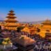 First time travelers enjoying amazing Nepal tour views and culture
