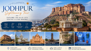 Complete Jodhpur Tour Guide for First-Time Travelers exploring Mehrangarh Fort, Jaswant Thada, local markets, and heritage attractions in Jodhpur.
